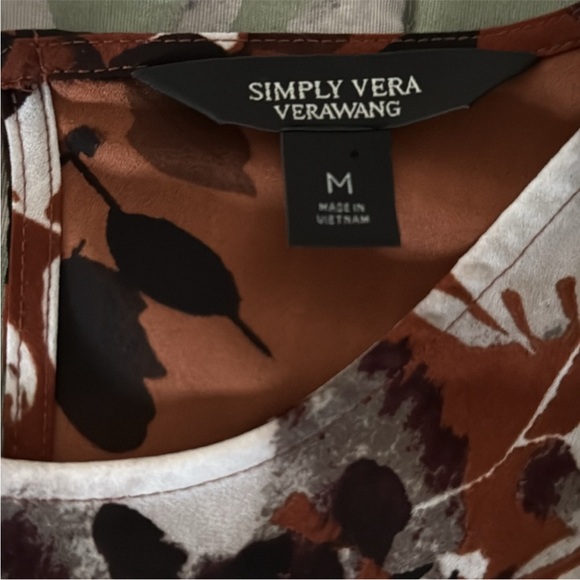 SIMPLY VERA WANG Smock Detail Asymmetrical Dress - Picture 4 of 8